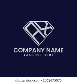 Simple Letter Logo in Diamond Frame