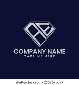 Simple Letter Logo in Diamond Frame
