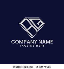 Simple Letter Logo in Diamond Frame