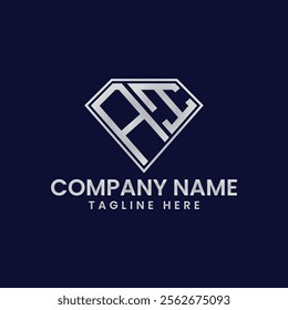 Simple Letter Logo in Diamond Frame