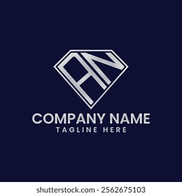 Simple Letter Logo in Diamond Frame