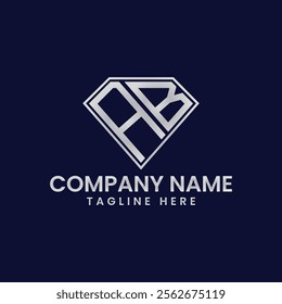 Simple Letter Logo in Diamond Frame