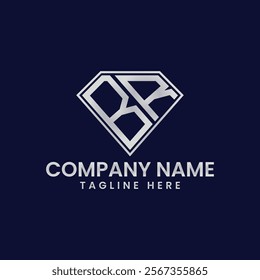 Simple Letter Logo in Diamond Frame 
