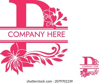 simple letter a logo template vector set.Minimal modern alphabet fonts.Typography minimalist urban digital fashion future creative P logo font. vector illustration. P Letter Logo. Split Flower logo.