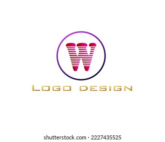 vector de plantilla de logotipo de letra simple
