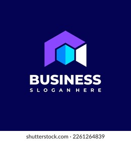 letra simple Un vector de plantilla de logotipo, plantilla de diseño de logotipo Icónico A-inicial
