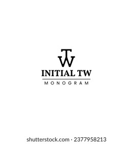simple letter  logo template vector