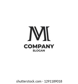 simple letter M logo