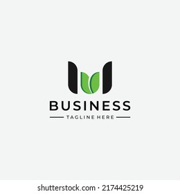 letra simple M elementos de plantilla de diseño de logotipo de loto
