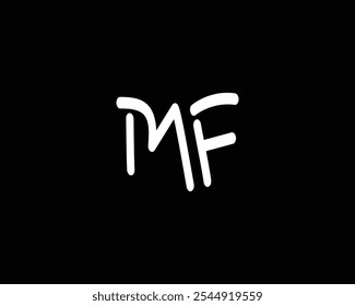 Einfaches MF Logo Design