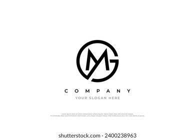 Einfaches MG- oder GM-Logo-Design