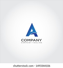 Simple Letter Modern Logo Suitable Company Stock Vector (Royalty Free ...