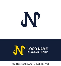 Simple letter N logo design for beauty business.