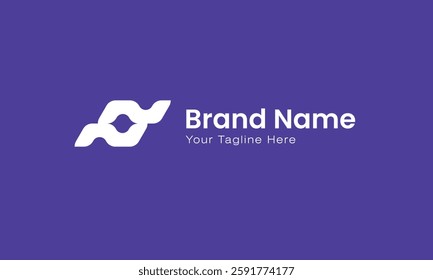 Simple letter NN logo design vector