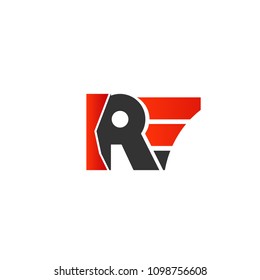 Simple letter R and E logotype icon symbol sign.creative modern design illustration.isolated background