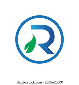 simple Letter R Logo Template vector icon design