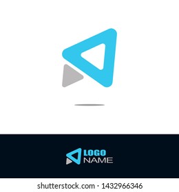 Simple letter R logo vector design