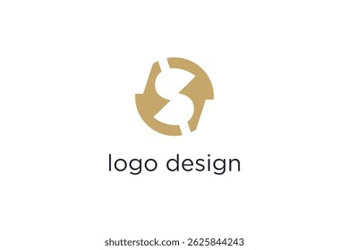 conceito de modelo de design de vetor de ícone de logotipo de letra simples