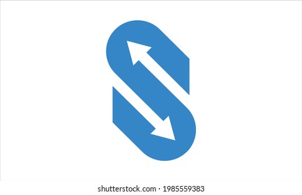 Simple letter S. Logo templates for photography studios and photography event organizers. Images can be used to design business cards, envelopes, letterhead