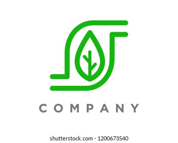 simple letter s nature
