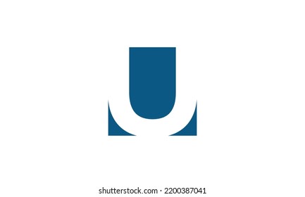 Simple Letter U logo design