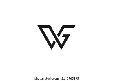 Simple Letter VG Logo Design