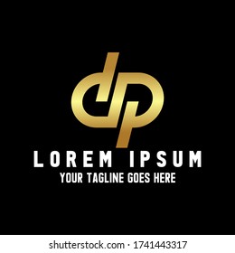 Logo, Design, Vektor, Bild von DP-Form, die so attraktiv sind