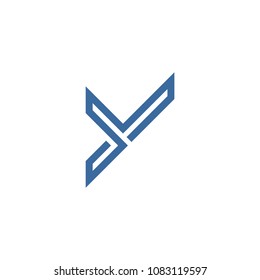 simple letter y logo