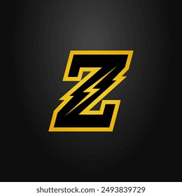 Diseño del logotipo de Letra Z simple