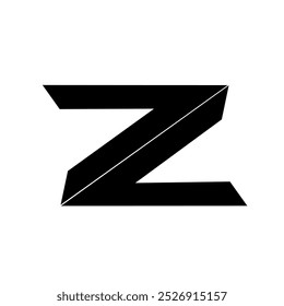 Simple letter Z logo design,icon Z,Z template