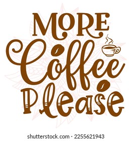 simple lettering quotes abaout coffee