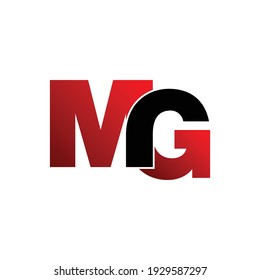Simple Letters MG, Logo Design Vector
