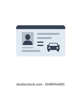 Clipart de Carteira de Motorista Simples para Uso Educacional