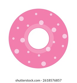 Simple lifebuoy illustration for safety and rescue themes