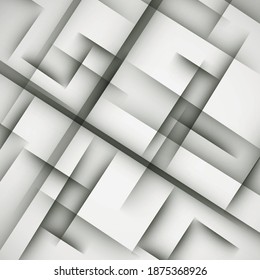 Simple light background of an abstract gray lines