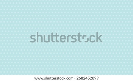 Simple light blue polka dot pattern background
