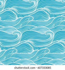 simple light blue waves pattern