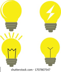 simple light logo for beginners in the form of vector files