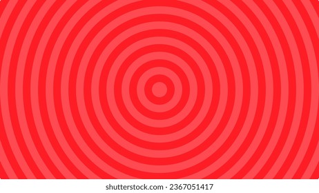 Simple Light Red Radial Circles Line Abstract Design Vector Background
