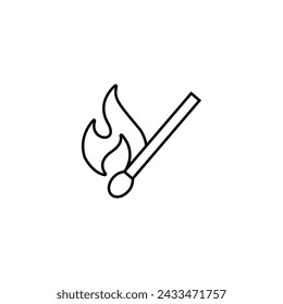 Einfaches Feuerzeug-Symbol. Feuerzeug   Symbol Vektor-Illustration für Website oder mobile App.