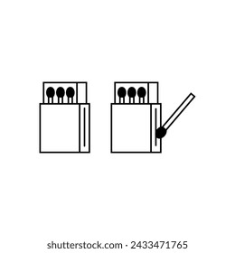 Simple lighter line icon.  lighter   icon vector illustration for web site or mobile app.