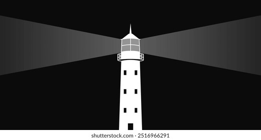 Simple LightHouse vector illustration. LightHouse icon.