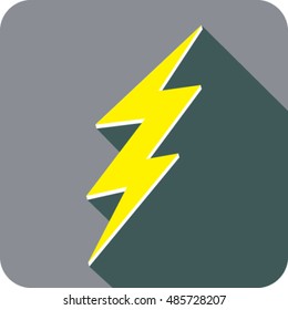  simple lightning bolt icon