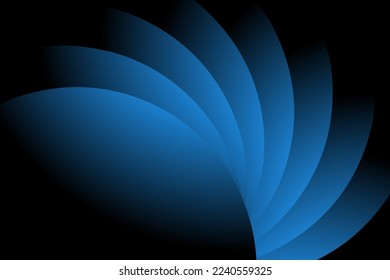simple line art colourful blue gradient background for wallpaper ads