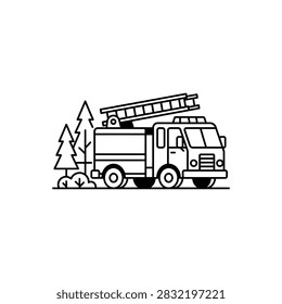 A simple line art