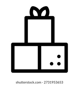 A simple line art icon representing a block of Tofu. The drawing shows a rectangular cube shape with subtle surface details, symbolizing soybean curd, a versatile protein source in Asian cuisine.