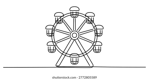 Simple line art illustration