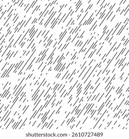 Simple line art, simple lines of rain on a white background, grunge lines ikat pattern, striped seamless pattern, Vector illustration background for print the paper.