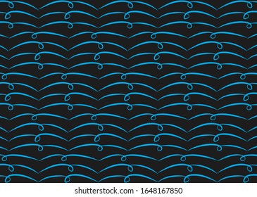 Simple Line Art Pattern Background.