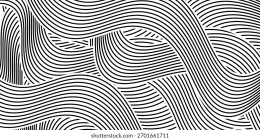 Simple line art pattern. Geometric patterns, abstract patterns, seamless patterns. Vector illustration